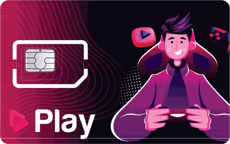 Chip PlayMóvel - Conectividade de alta qualidade